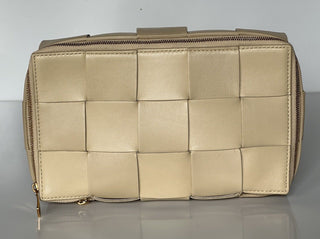NWT $1250 Bottega Veneta Intrecciato Кожаный дорожный чехол Multitan 680212 
