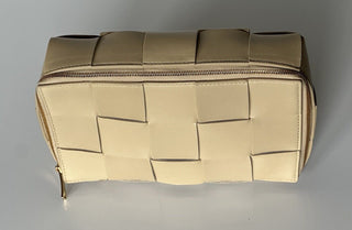NWT $1250 Bottega Veneta Intrecciato Кожаный дорожный чехол Multitan 680212 