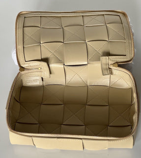 NWT $1250 Bottega Veneta Intrecciato Кожаный дорожный чехол Multitan 680212 