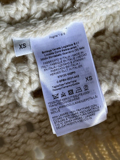 NWT $1350 Женский шерстяной свитер открытой вязки Bottega Veneta XS Италия 670133