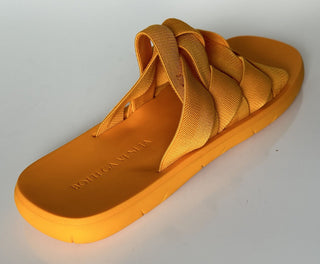 Сандалии Bottega Veneta Intrecciato Starfish Tangerine 11 США (44) 651402