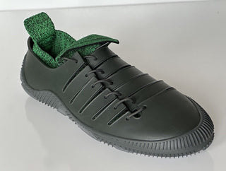 NIB 750 долларов США Bottega Veneta Tech Knit Rubber Green Climber Кроссовки 9 США 658725 IT 
