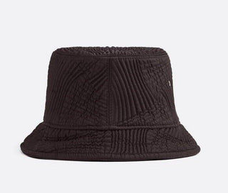 NWT $850 Bottega Veneta Intrecciato с узором Нейлоновая панама Коричневая L IT 708696 
