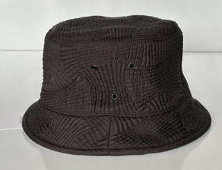 NWT $850 Bottega Veneta Intrecciato с узором Нейлоновая панама Коричневая L IT 708696 