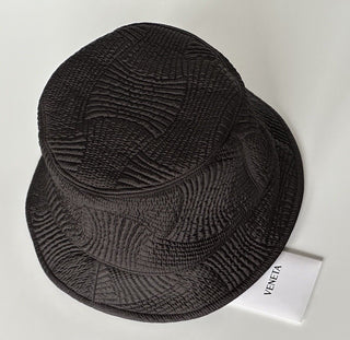 NWT $850 Bottega Veneta Intrecciato с узором Нейлоновая панама Коричневая L IT 708696 