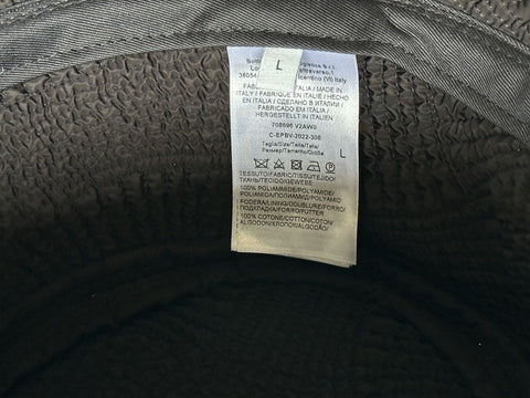 NWT $850 Bottega Veneta Intrecciato с узором Нейлоновая панама Коричневая L IT 708696 