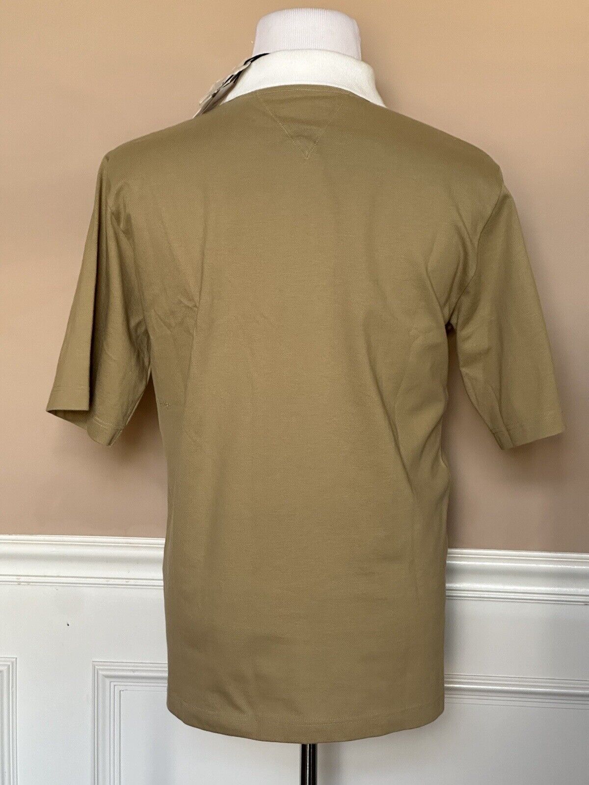 Мужская хлопковая рубашка-поло пике Bottega Veneta, размер S (размер оверсайз), 704205, NWT, 700 долларов США 