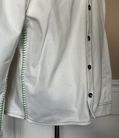 NWT Bottega Veneta Oversized Heavy Cotton Twill Shirt White 40 US (50 Eu) 687766