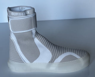 Мужские высокие кеды Burberry Vanilla Beige за 850 долларов США 10 США (43 ЕС) 8052334 IT 