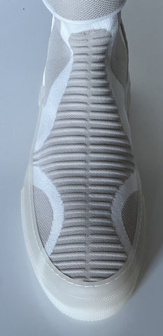 NIB 850 $ Burberry Vanilla Beige High-Top-Sneaker für Herren 12 US (45 Eu) 8052334 IT 