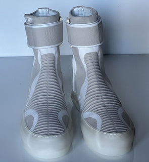 Мужские высокие кеды Burberry Vanilla Beige за 850 долларов США 12 США (45 ЕС) 8052334 IT 