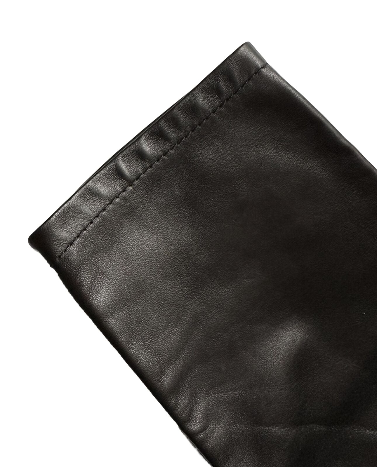 NWT $2390 Ralph Lauren Purple Label Women's Black Soft Leather Jeans 4 US Italy