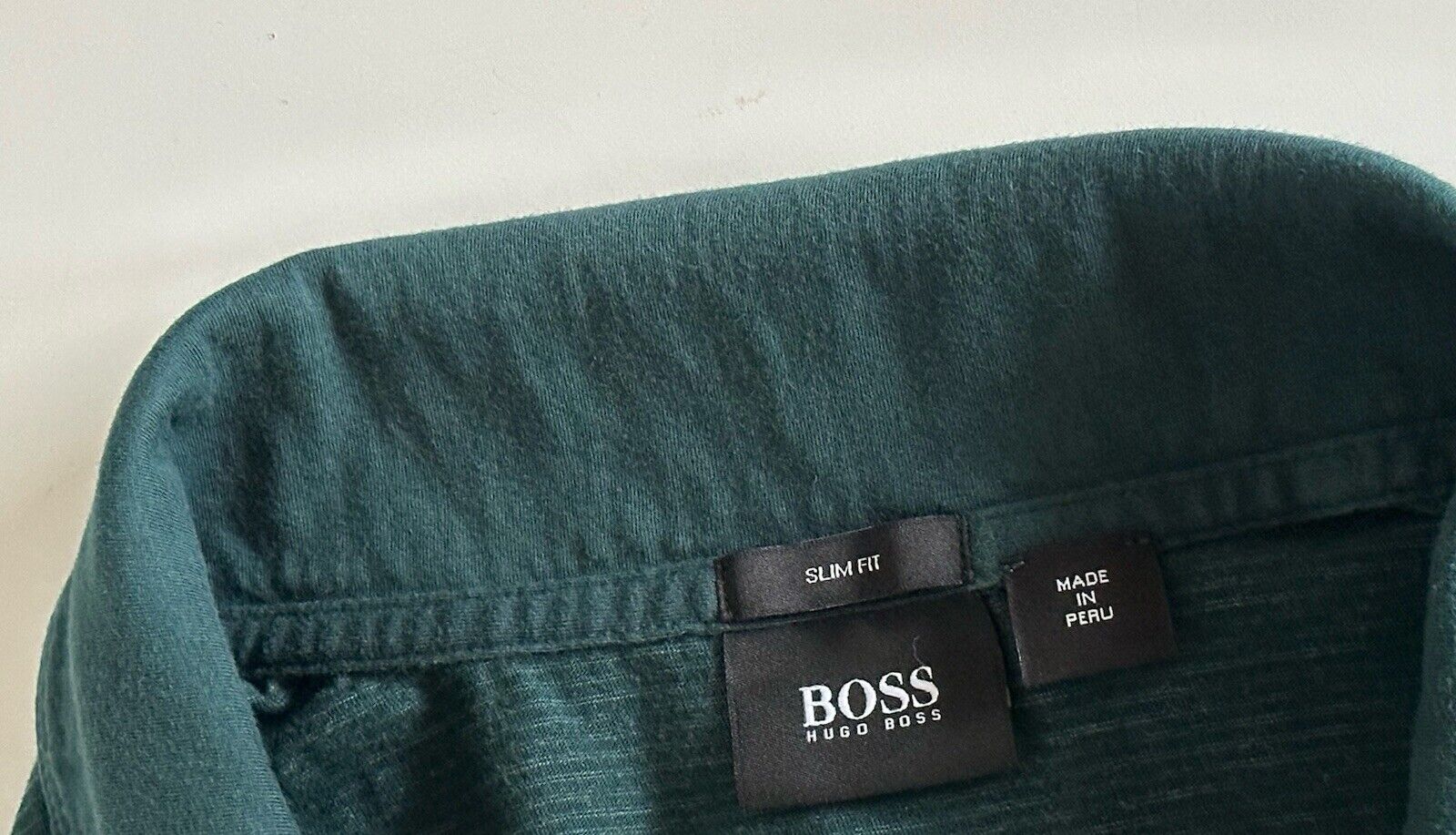 Boss Hugo Boss Black Label Short Sleeve Green Polo T-Shirt XL
