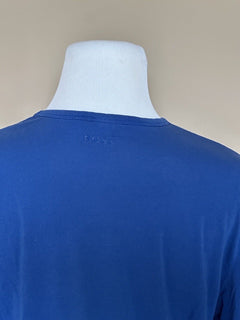Boss Hugo Boss Green Label Logo Long Sleeve Blue T-Shirt L Made in Portugal