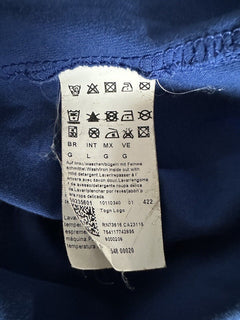 Boss Hugo Boss Green Label Logo Long Sleeve Blue T-Shirt L Made in Portugal