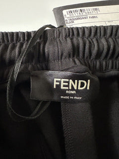 NWT $920 Fendi FF Casual Shorts Black Size 32US (48 Euro) FAB564 Italy