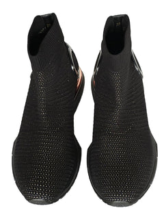 NIB Salvatore Ferragamo Women's High-top Sock Sneakers Black 10 US (40) 0756164