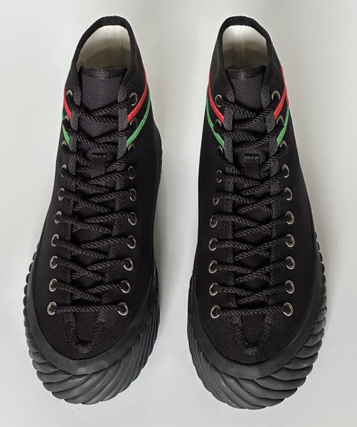 NIB Gucci Fabric Black High-top Sneakers 12.5 US (Gucci 11.5) 703033 Spain NIB Gucci Fabric Black High-top Sneakers 12.5 US (Gucci 11.5  main image 3