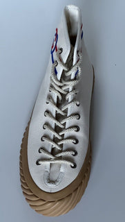 NIB Gucci Fabric Myst White High-top Sneakers 10 US (Gucci 9) 703033 Spain
