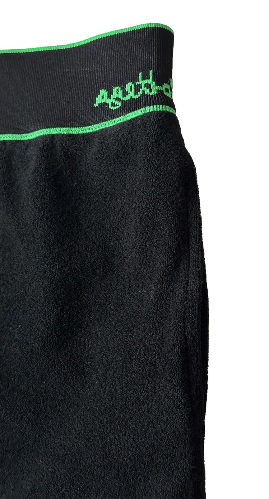 NWT $800 Bottega Veneta Men's Medium Weight Toweling Shorts Black M 702425
