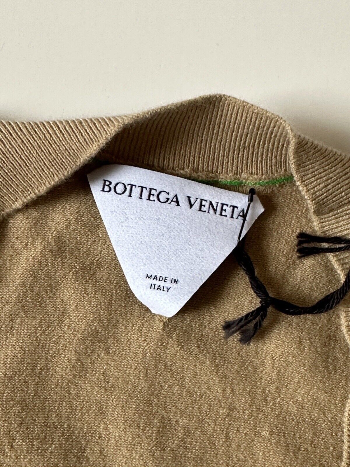 NWT $1200 Bottega Veneta Women's Cashmere Brown Top Size Small 690233 Italy
