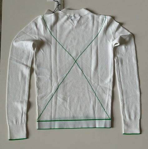 NWT $1300 Bottega Veneta Women's Lightweight Viscose Sweater White Small 701956