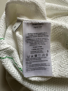 NWT $1300 Bottega Veneta Women's Lightweight Viscose Sweater White Small 701956