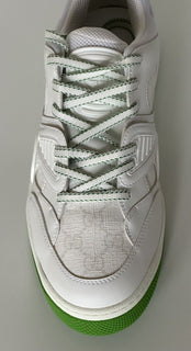 Gucci Demetra GG Men's Low-top Green/White Sneakers 6.5 US (Gucci 6) 698785 NIB