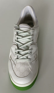 Gucci Demetra GG Men's Low-top Green/White Sneakers 6.5 US (Gucci 6) 698785 NIB