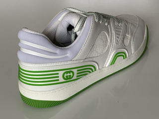 Gucci Demetra GG Men's Low-top Green/White Sneakers 6.5 US (Gucci 6) 698785 NIB