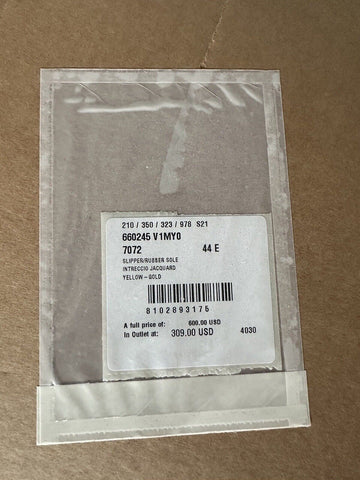 NIB $600 Bottega Veneta Intrecciato Resort Sponge Slipper Green 11 US 660245