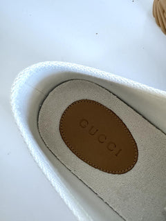 NIB Gucci Fabric Black Low-top Sneakers 10 US (Gucci 9) 703032 Spain