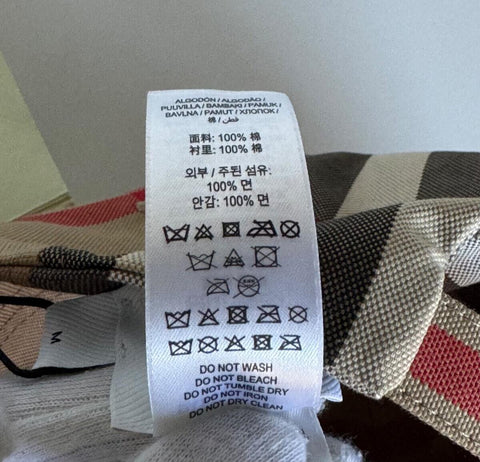 NWT $440 Burberry Reversible Baseball Cap Archive Beige M (57 cm) 8056296 Italy