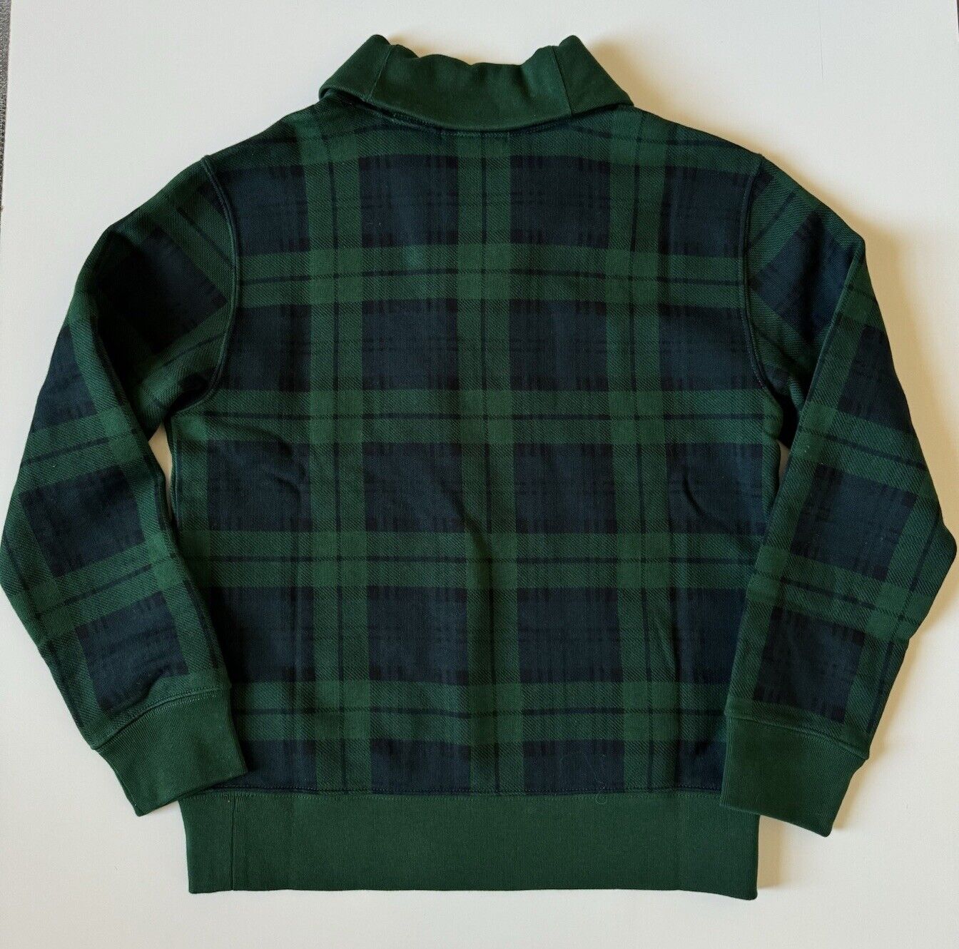 NWT Polo Ralph Lauren Boys Green/Black Cotton Sweater Size M (10-12)
