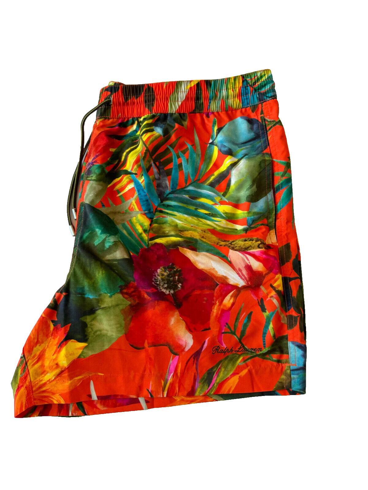 NWT $395 Polo Ralph Lauren Purple Label Men's Tropical Swim Shorts XL Portugal