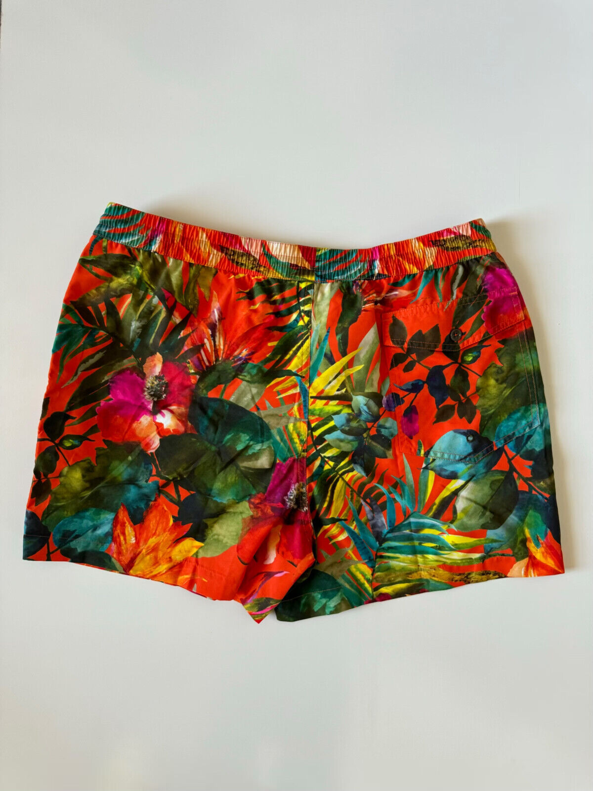 NWT $395 Polo Ralph Lauren Purple Label Men's Tropical Swim Shorts XL Portugal