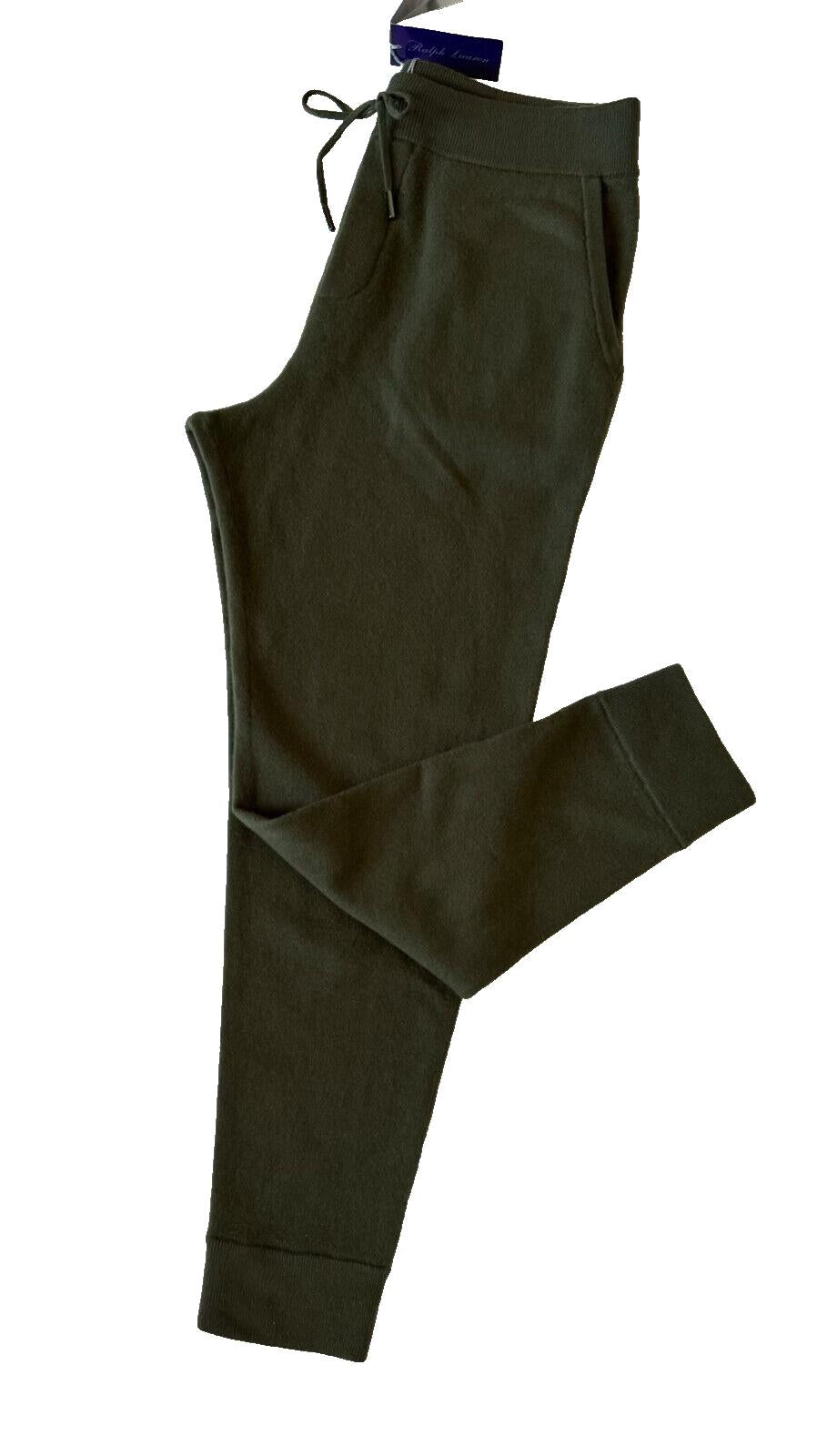 NWT $995 Ralph Lauren Purple Label Casual Dark Green Wool/Cashmere Pants XL