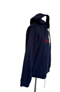 NWT $198 Polo Ralph Lauren Signature Big Pony Long Sleeve Fleece Hoodie Navy L