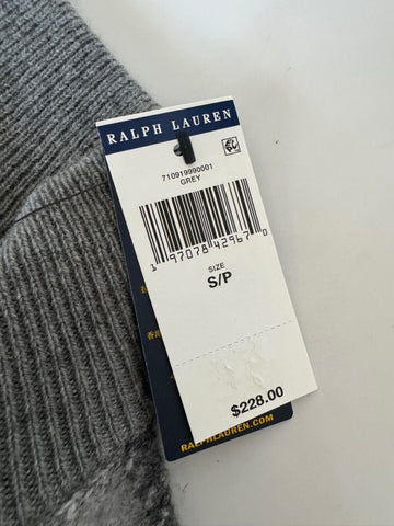 NWT $228 Polo Ralph Lauren Men's Knit Wool/ Alpaca Hair Zip Sweater Small