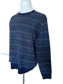 NWT $198 Polo Ralph Lauren Men's Knit Wool Alpaca Hair Sweater Blue XL