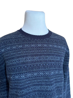 NWT $198 Polo Ralph Lauren Men's Knit Wool Alpaca Hair Sweater Blue XL