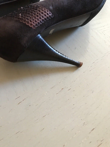 Fabi Women's Suede Shoes Dark Brown Size 8 US ( 38 EU ) Italy - BAYSUPERSTORE