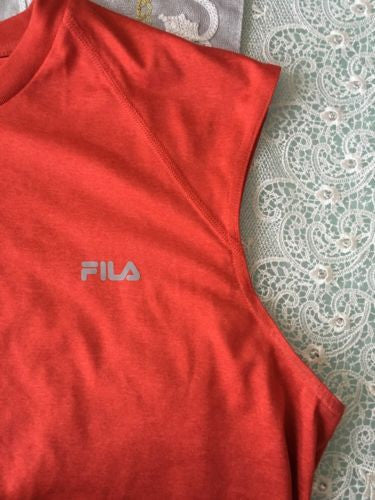 FILA Mens Sleeveless Sport Shirt Size M - BAYSUPERSTORE