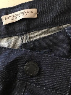 Neu mit Etikett: 545 $ Bottega Veneta Herren Jeanshose Blau 32 US (48 Eu) Italien