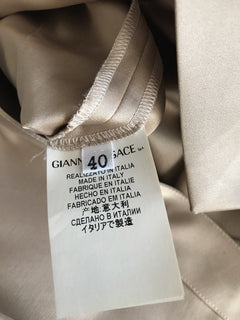New $1245 Versace Collection Women’s Skirt Beige Size 4 US ( 40 Ita ) Italy