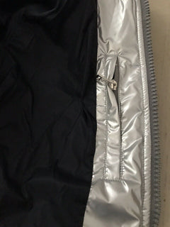 New$1295 Ralph Lauren Purple Label RLX Men Puffer Jacket Coat Silver Size XL