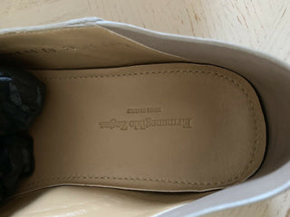 Neue $495 Ermenegildo Zegna Wildleder Espadrilles Schuhe Nude 11 US Italien