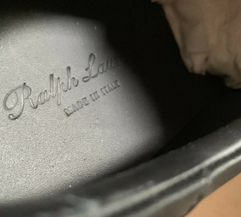 Новые мужские кожаные кроссовки Ralph Lauren Purple Label за 695 долларов США, черные 12 US Ita