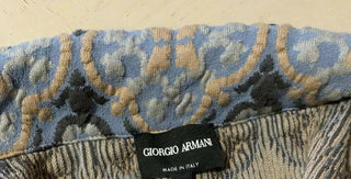 Neu mit Etikett: 4395 $ Giorgio Armani Herren Mantel Jacke Blazer Blau/Mehrfarbig 36 US/46 Eu
