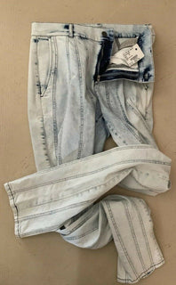 NWT $1200 Bottega Veneta Mens Jeans Pants Light Blue 34 US ( 50 Eu ) Italy